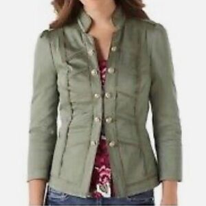 White House Black Market Olive Green Jacket XS/S